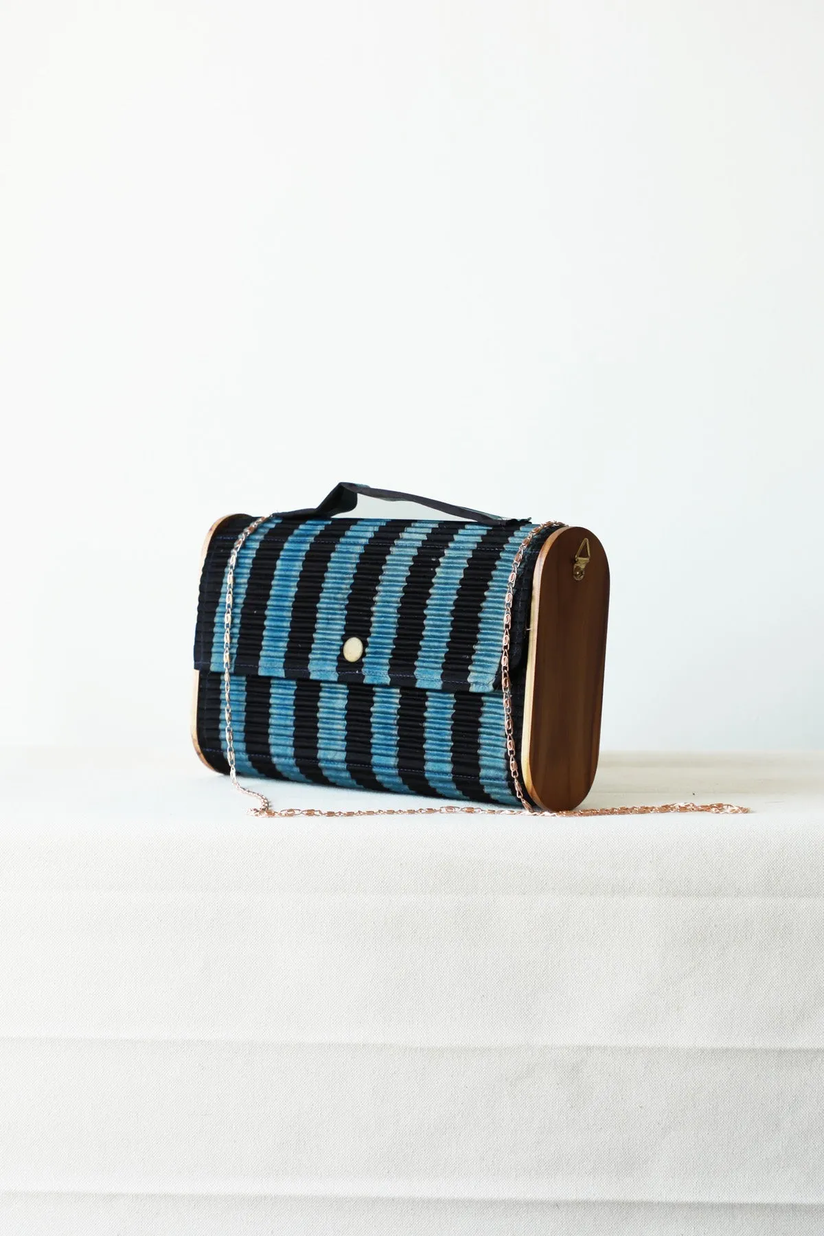 Harir Upcycled Capsule Clutch