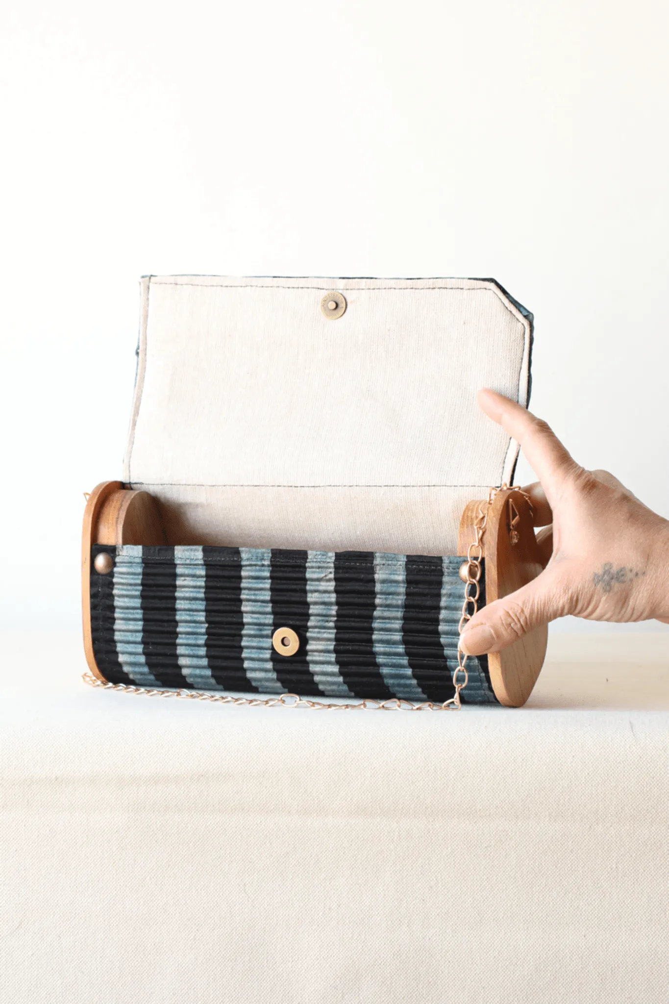Harir Upcycled Mini Clutch