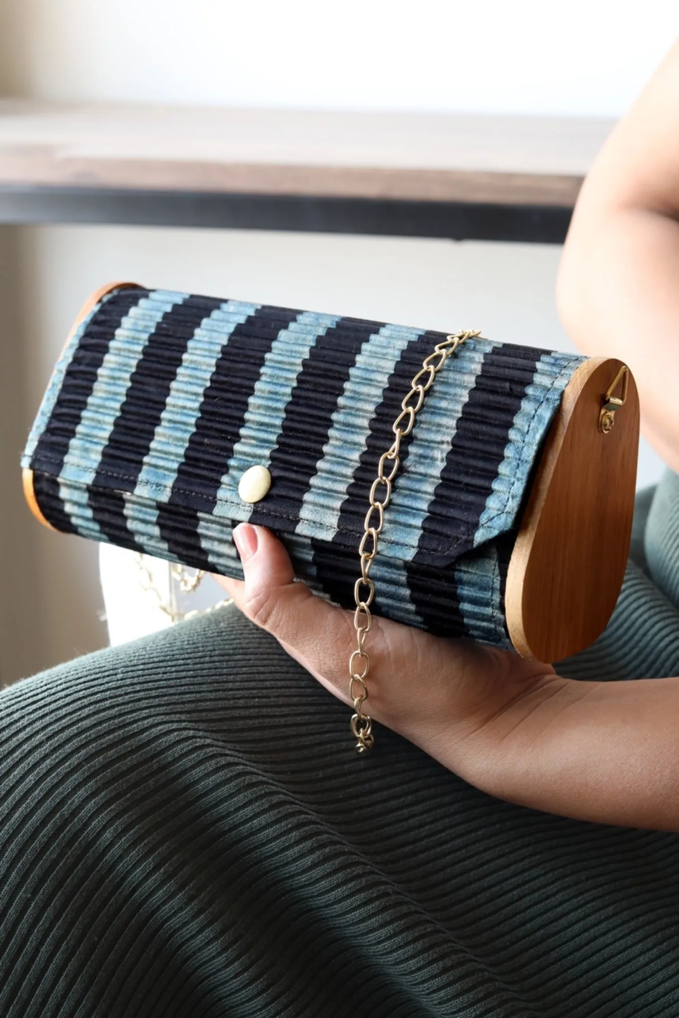 Harir Upcycled Mini Clutch