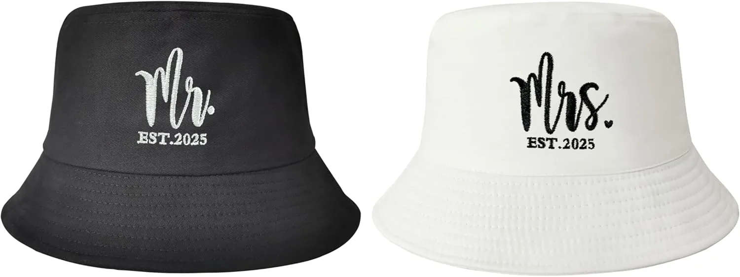 Hepandy Est. 2025 Bucket Hats for Men Women