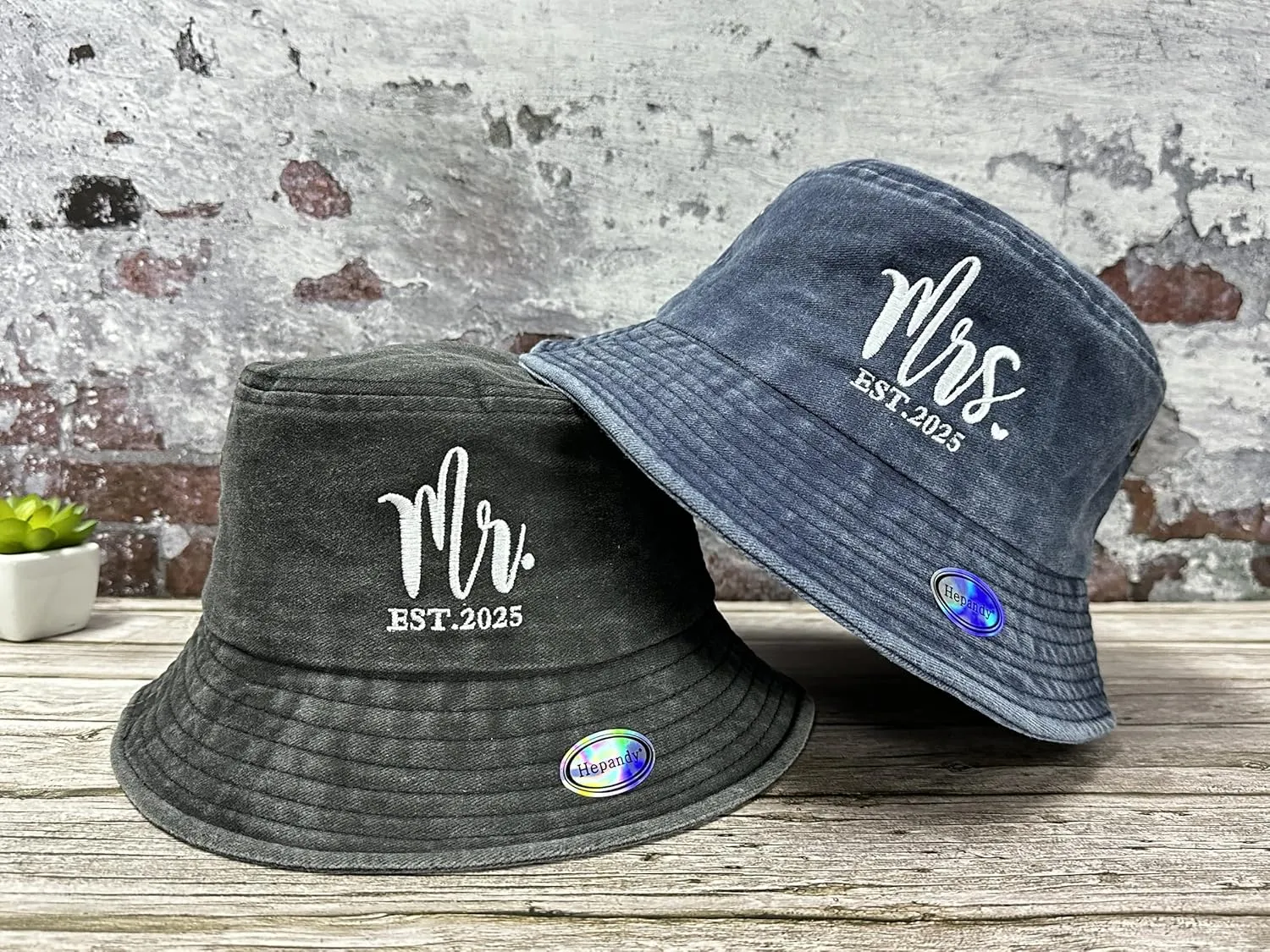 Hepandy Est. 2025 Bucket Hats for Men Women