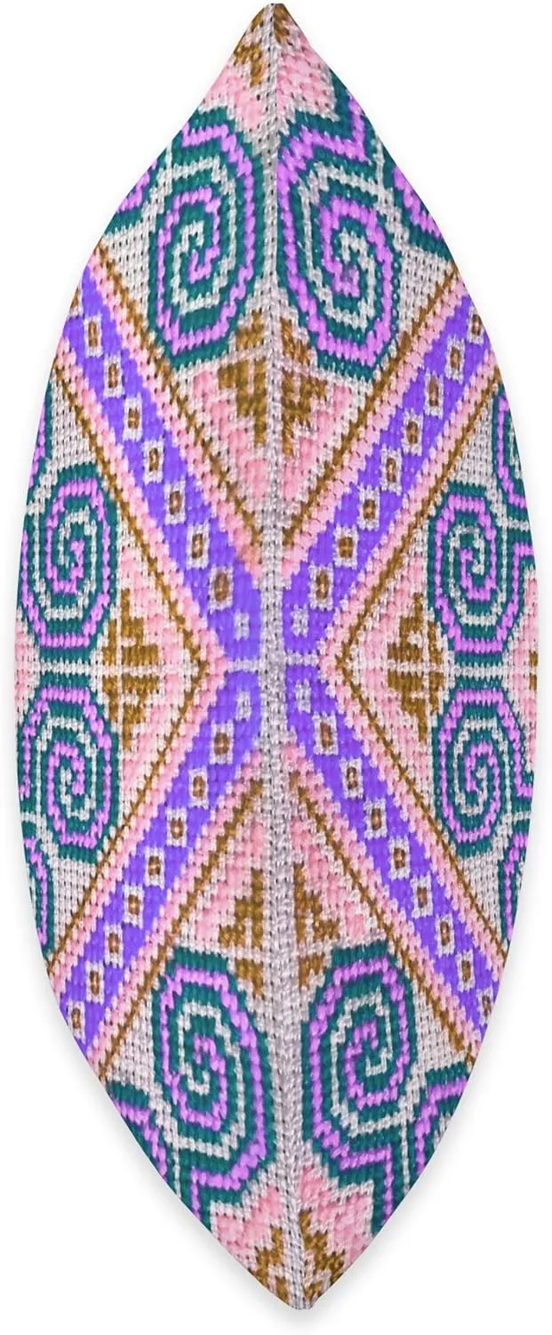 Hmong Tote Bag Cross stitch Printed - Hmong Creations Throw Pillow