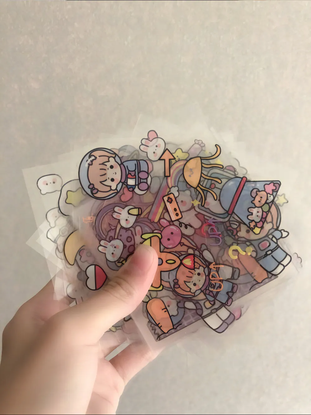 HonCvenr Stickers,Cute Anime Girl Stickers, Fashion Stickers for Teen Kids Girl