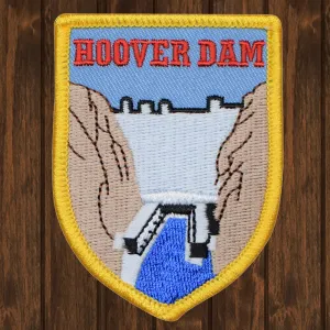 Hoover Dam Embroidered Patch — Iron On