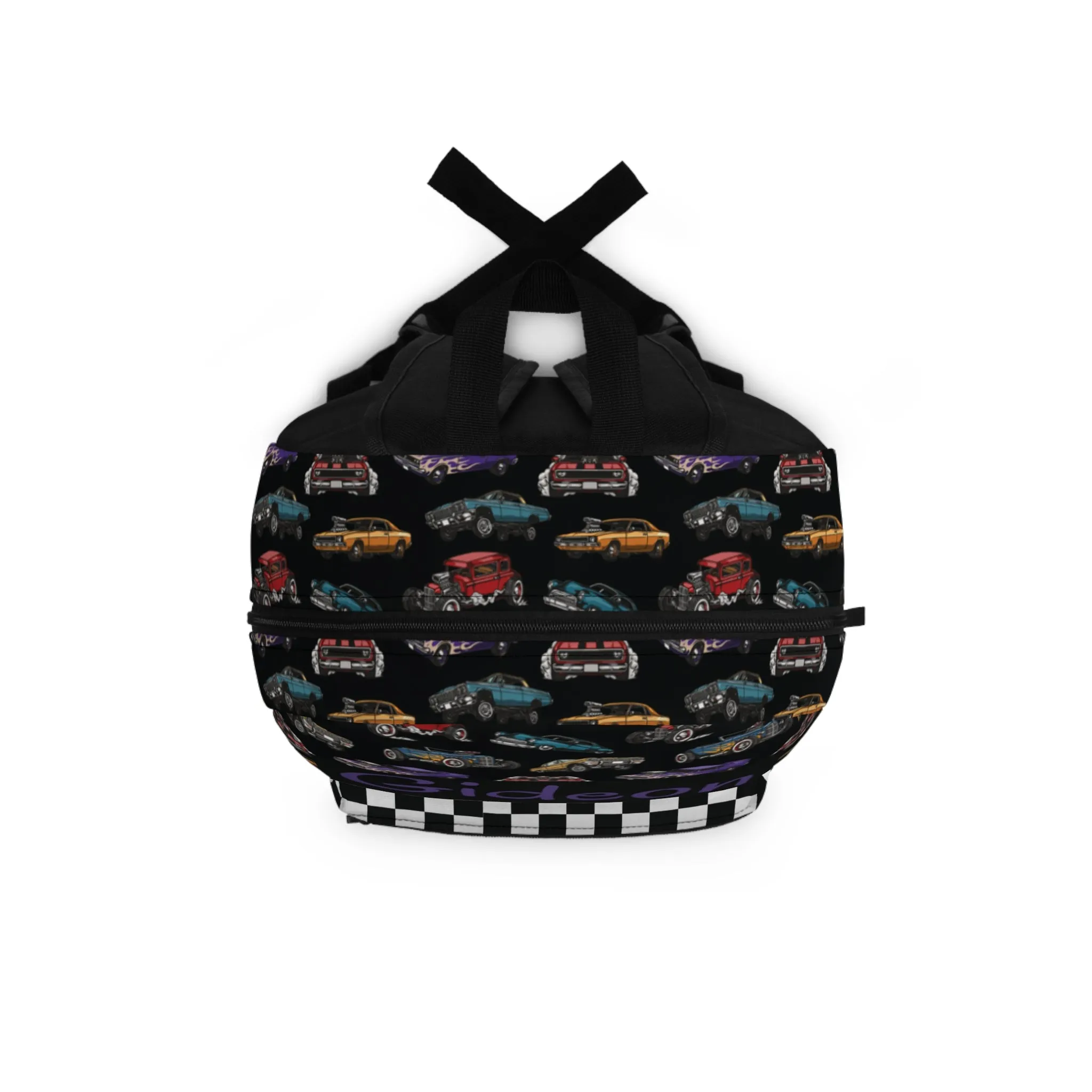 Hotrod Road Backpack (INCLUDE CUSTOM NAME & FONT OPTION IN NOTES AT CHECKOUT)