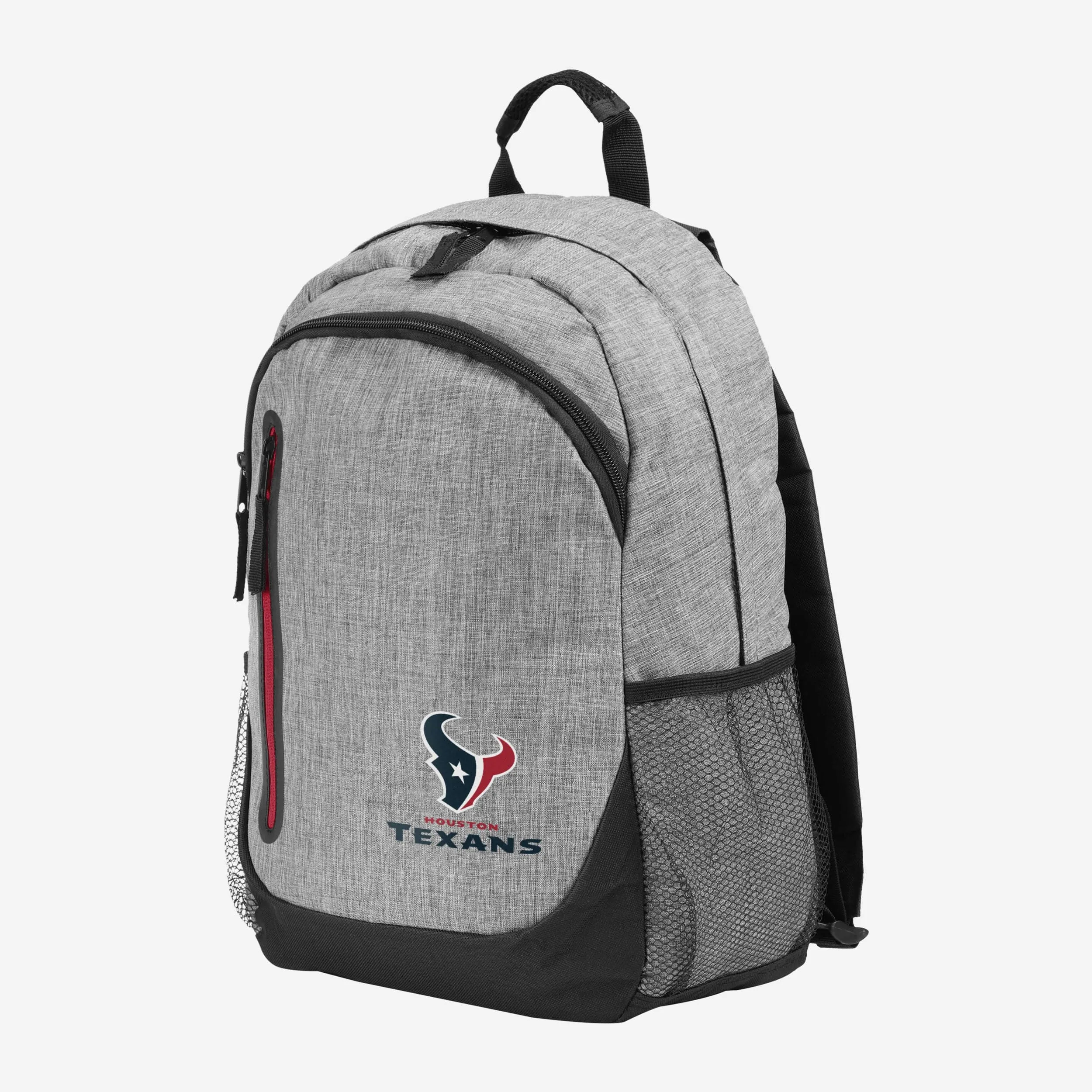 Houston Texans Heather Grey Bold Color Backpack
