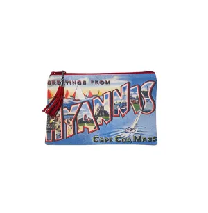 Hyannis Postcard Wristlet
