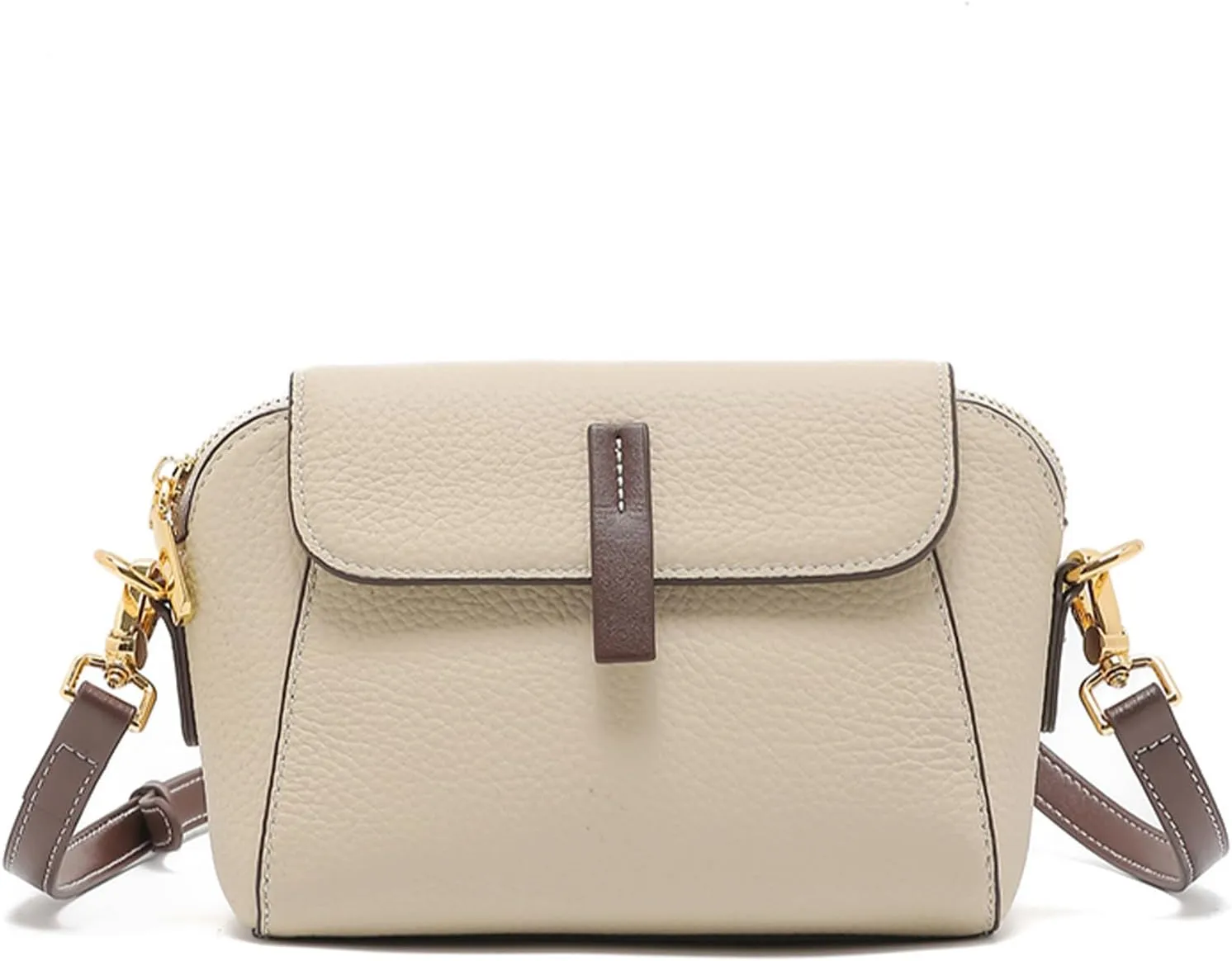 imeetu Vegan Leather Crossbody Bag for Women with Removable Adjustable Strap, Shoulder Purse