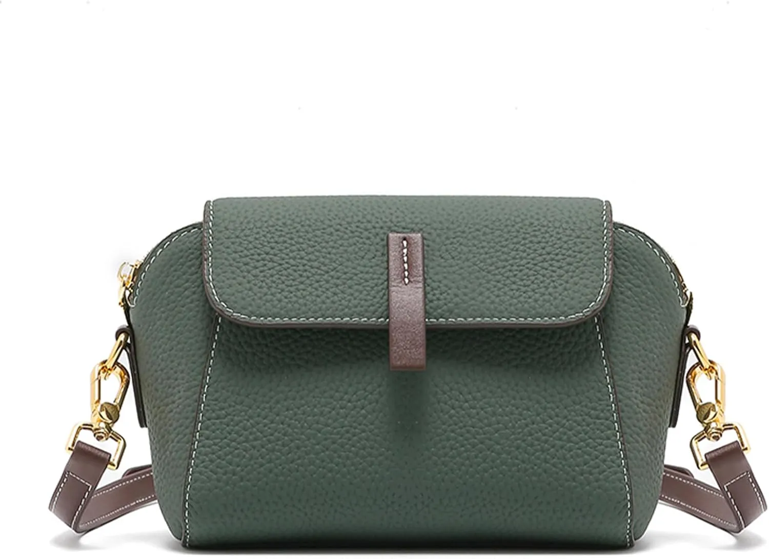 imeetu Vegan Leather Crossbody Bag for Women with Removable Adjustable Strap, Shoulder Purse