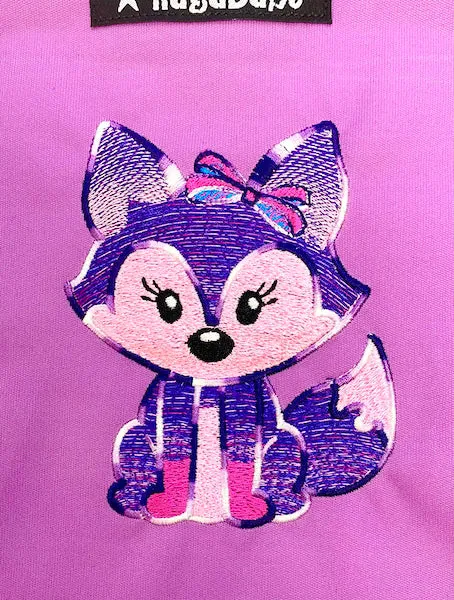 Jelly Baby and Fox Custom Stocking