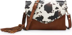 JEN & CO. Sloane Vegan Leather Crossbody Bags Envelope Style Clutch Purses Shoulder Handbag Wallets for Women
