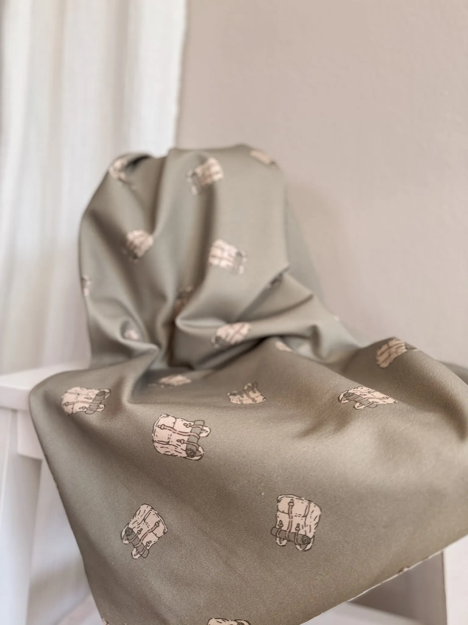 Jersey / olive boho backpacks