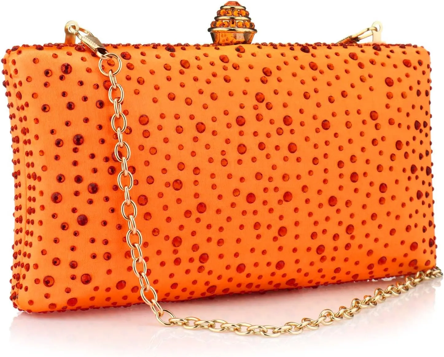 jessie Women Beaded Clutch Bag Rhinestone Crystal Purse Glitter Evening Handbag for Wedding Cocktail Prom Party