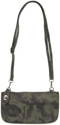 Joy Susan Women's Fashion Purse Camo Mini Crossbody Wristlet Clutch