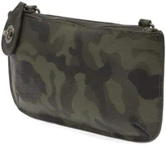 Joy Susan Women's Fashion Purse Camo Mini Crossbody Wristlet Clutch