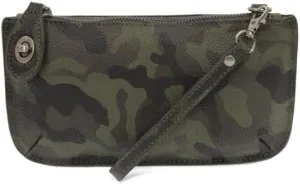 Joy Susan Women's Fashion Purse Camo Mini Crossbody Wristlet Clutch