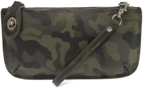 Joy Susan Women's Fashion Purse Camo Mini Crossbody Wristlet Clutch