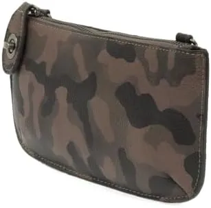 Joy Susan Women's Fashion Purse Camo Mini Crossbody Wristlet Clutch
