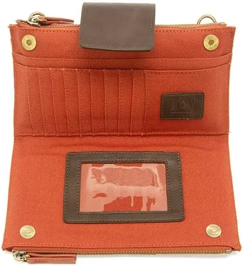Joy Susan Women's Fashion Purse Camryn Colorblock Wallet Crossbody Clutch