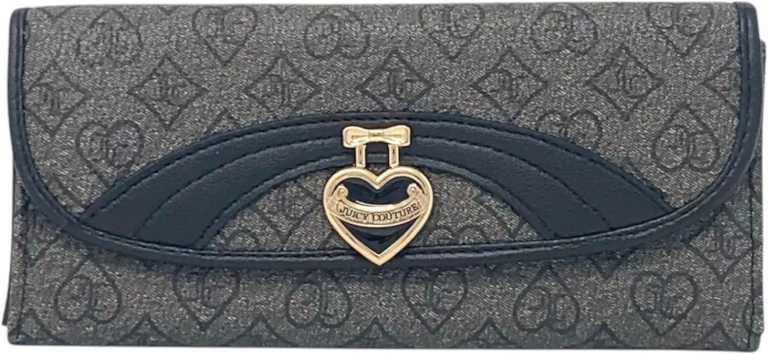 Juicy Couture Women’s Single Gusset Flap Clutch