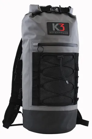 K3 Bags Storm Waterproof 20 Liter Dry Bag Backpack