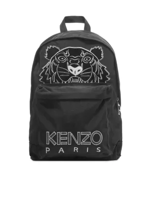 Kenzo Festive Tiger Backpack Black