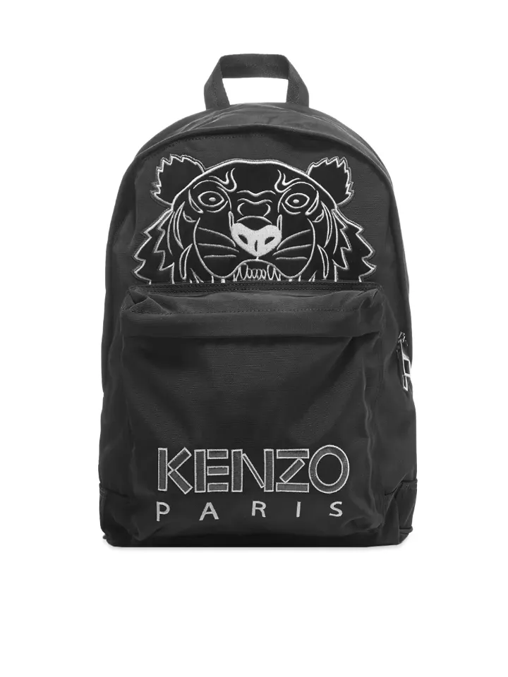 Kenzo Festive Tiger Backpack Black