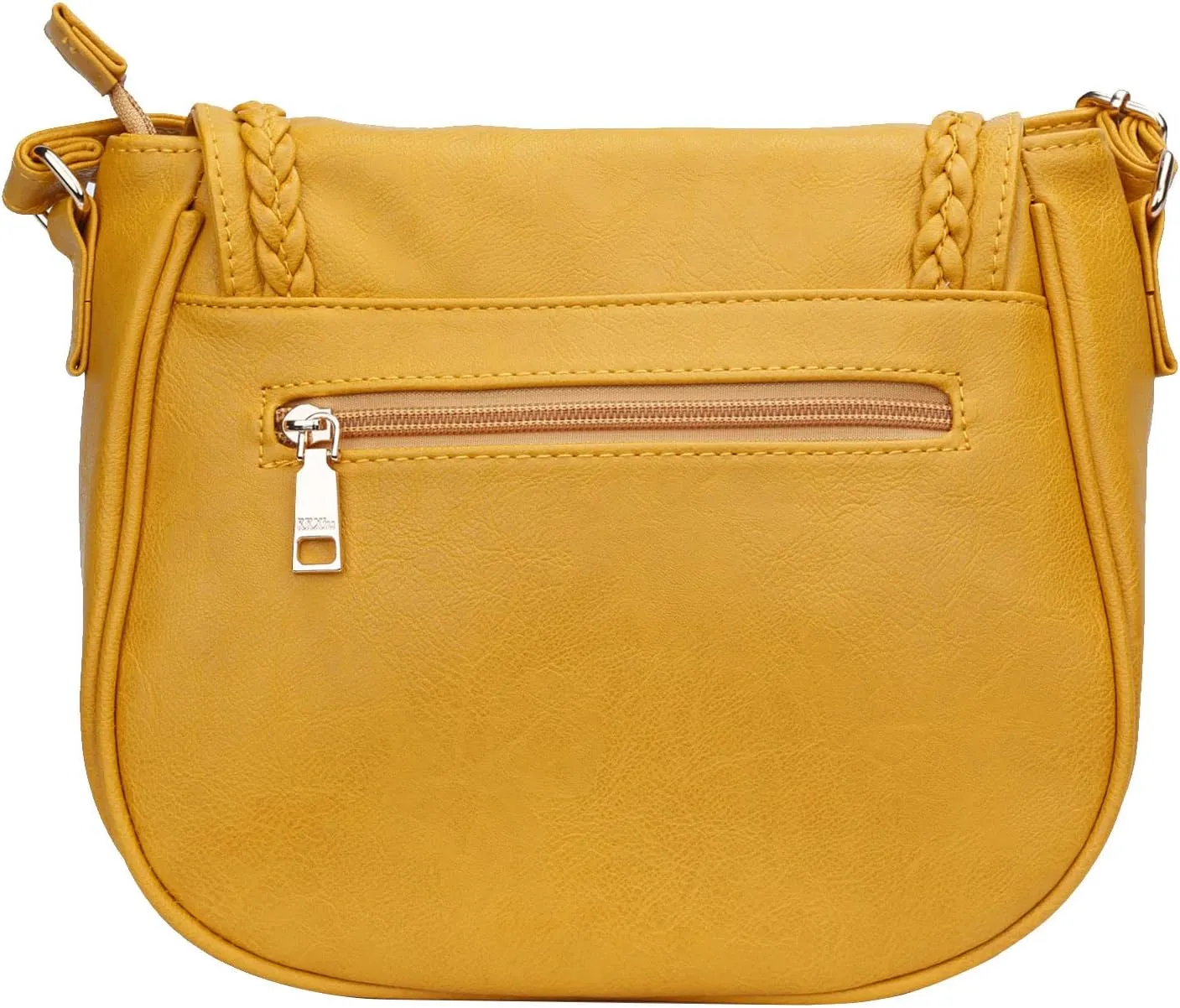 KKXIU Casual Flap Saddle Crossbody Bags for Women Purses and Handbags with Tassel
