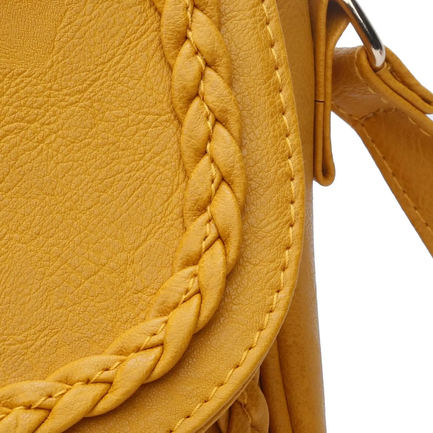 KKXIU Casual Flap Saddle Crossbody Bags for Women Purses and Handbags with Tassel
