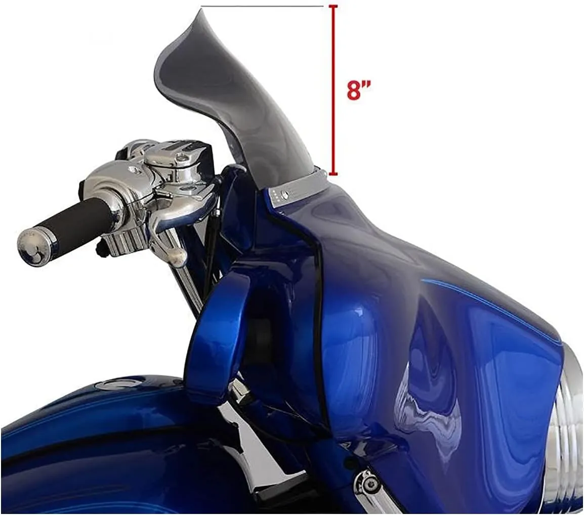 Klock Werks Flare for 1996-2013 FLH (8.5" Dark Smoke)