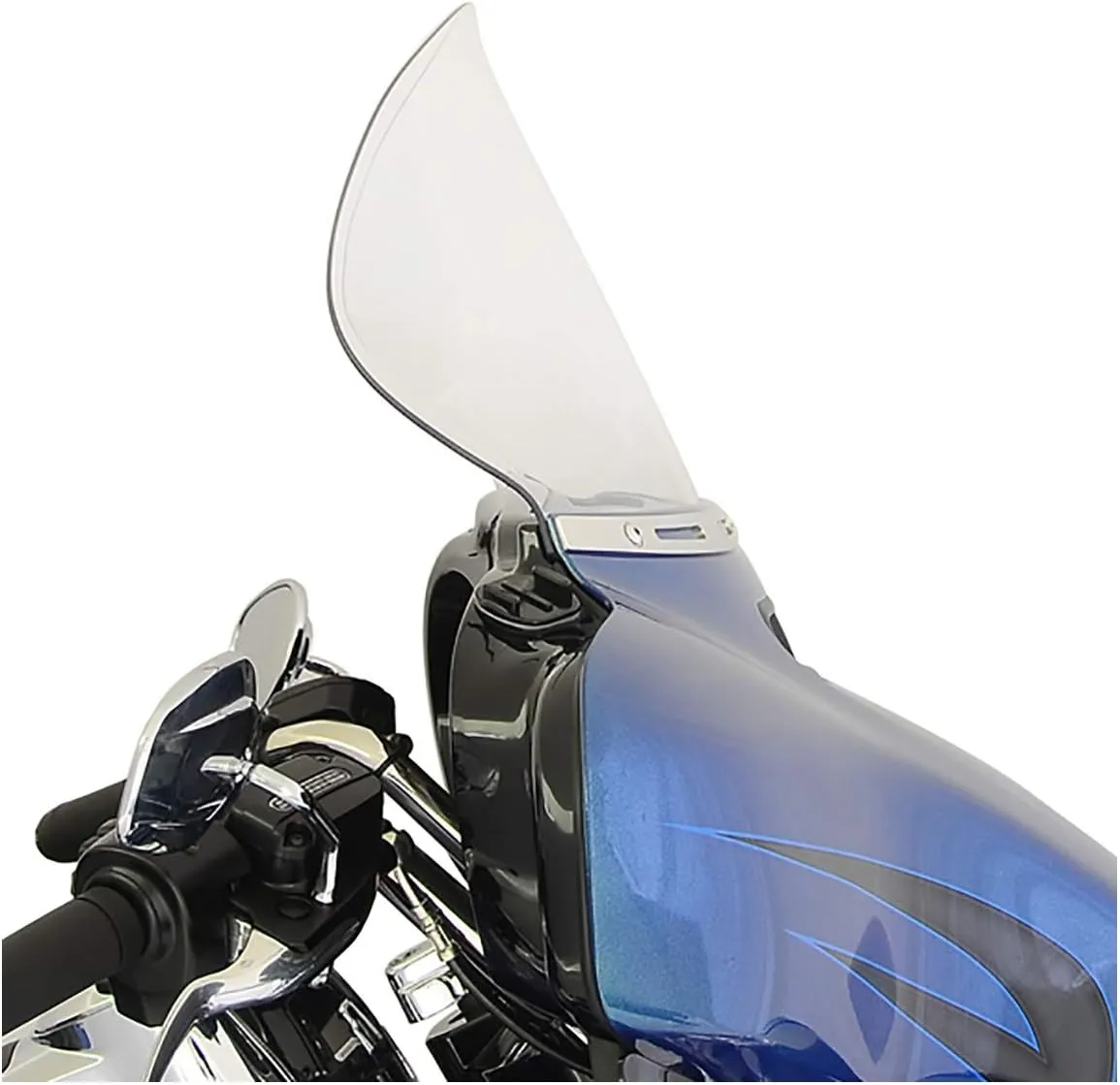 Klock Werks Flare for 2014-2023 FLH (11.5" Clear)