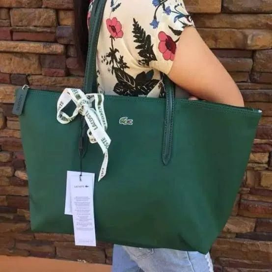 LACOSTE 🐊 Large Concept Tote Bag