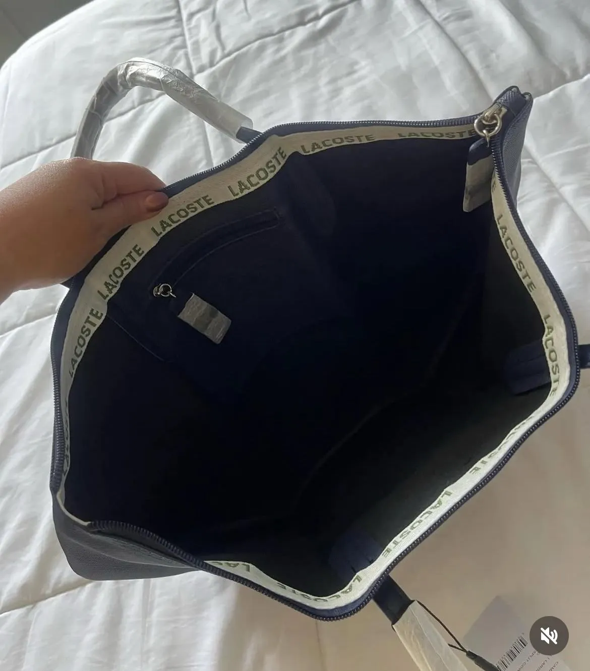 LACOSTE 🐊 Large Concept Tote Bag