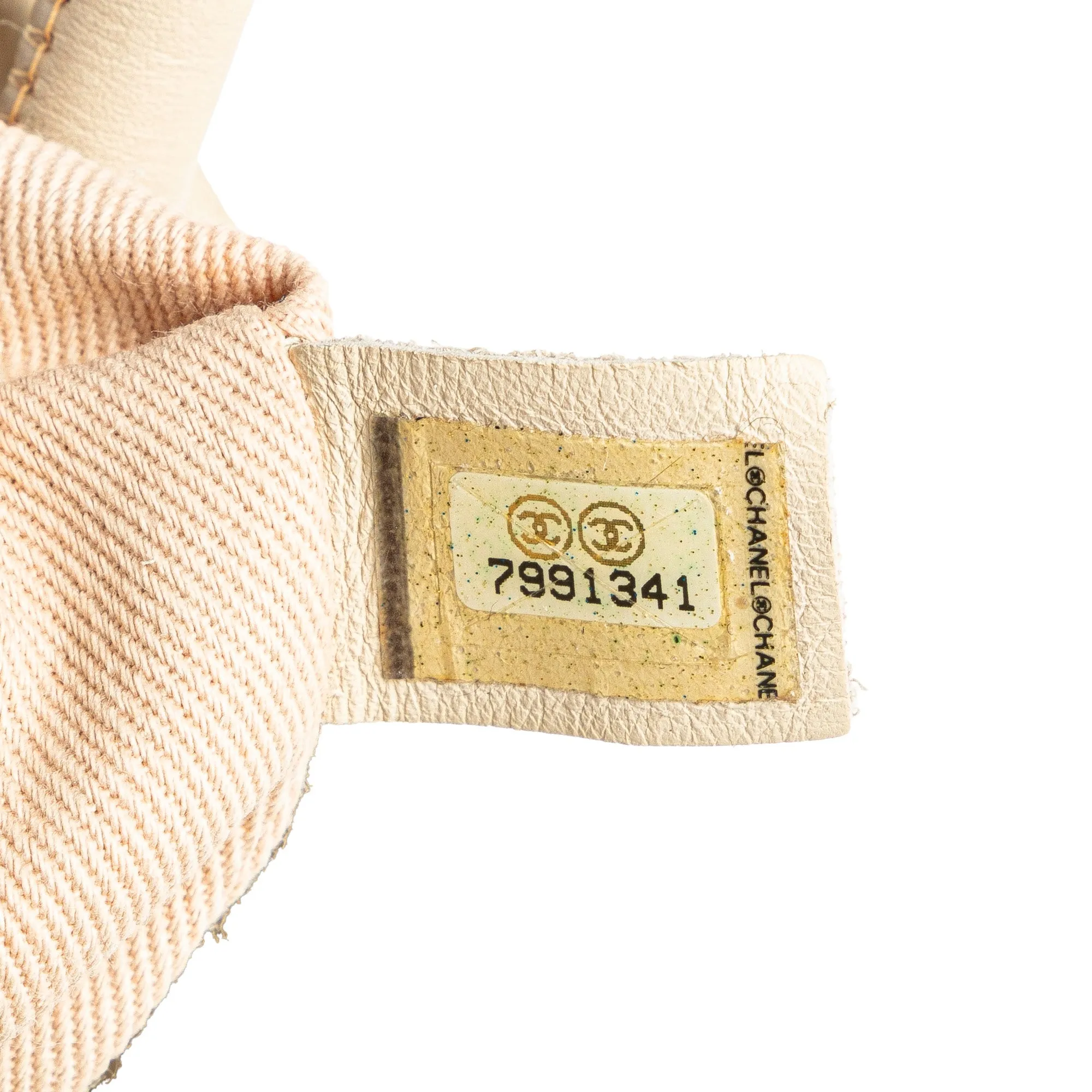 Lambskin Logo Camellia Tote