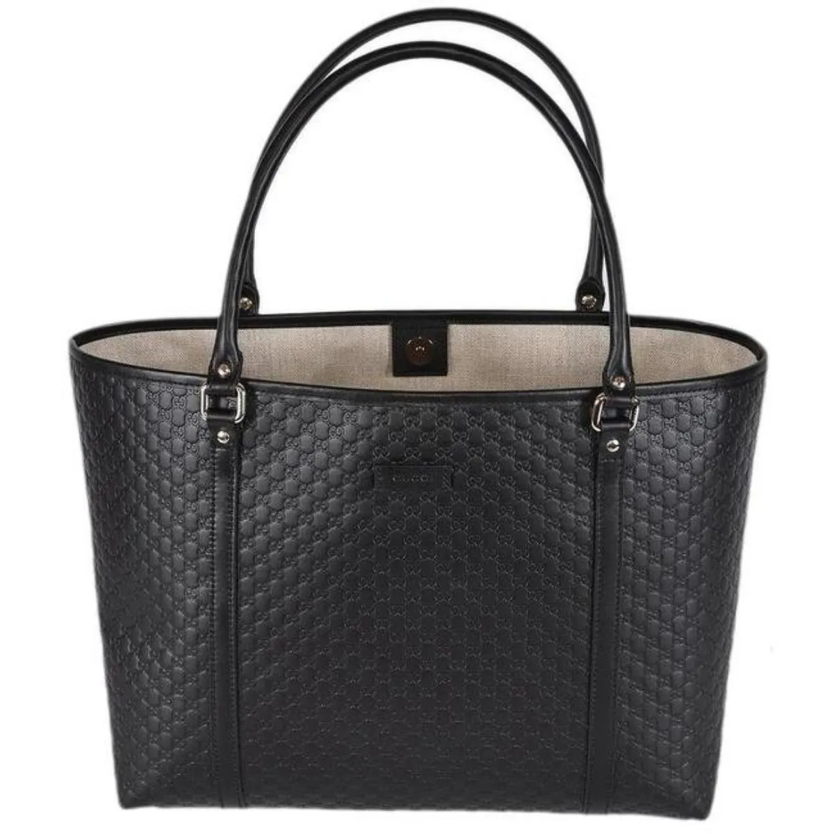 Large Tote Budget-conscious Leather Daily special Joy Guccissima Micro