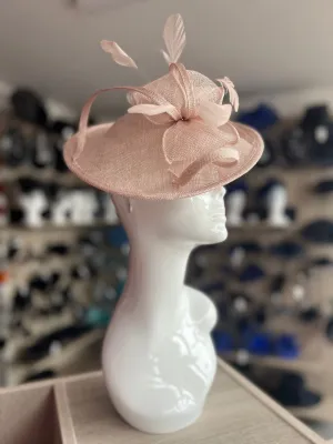 Latte Teardrop Disc Fascinator