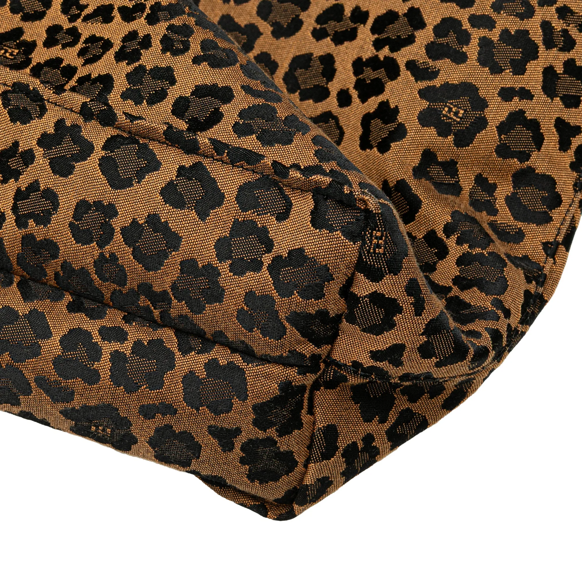 Leopard Print Canvas Tote