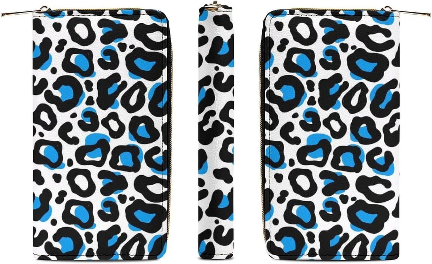 Leopard Women's Leather Small Wallet Clutch Wallet - Lightweight And Easy to Carry, 19.7x10.5cm, style-1-5