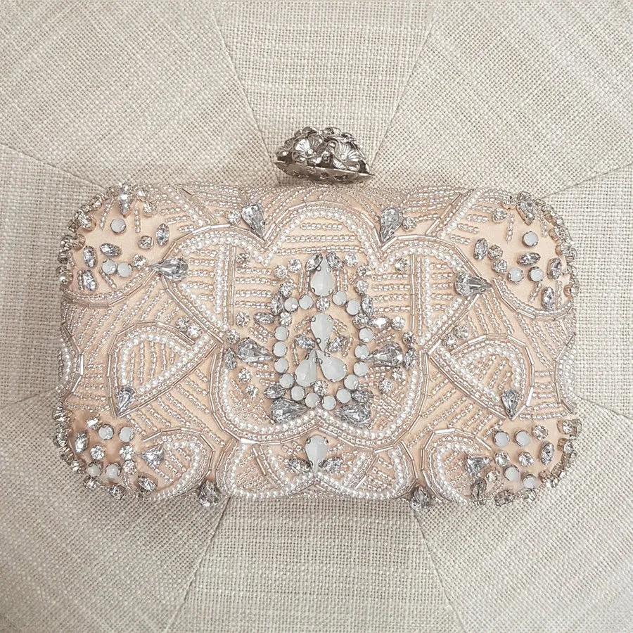 Lili - Beaded Clutch Bag