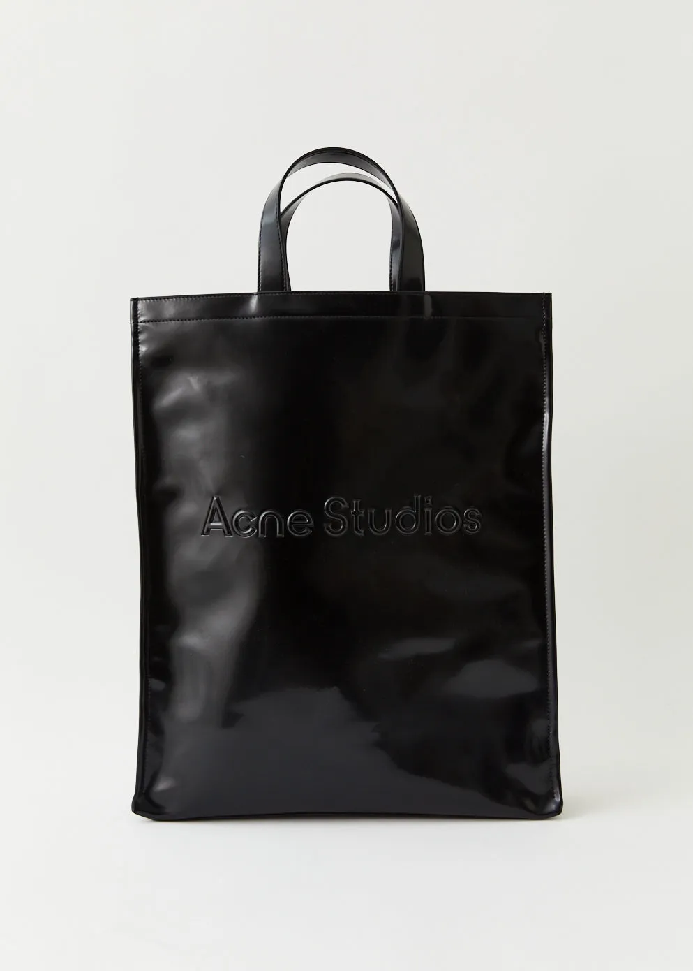 Logo Shopped North South Tote Bag