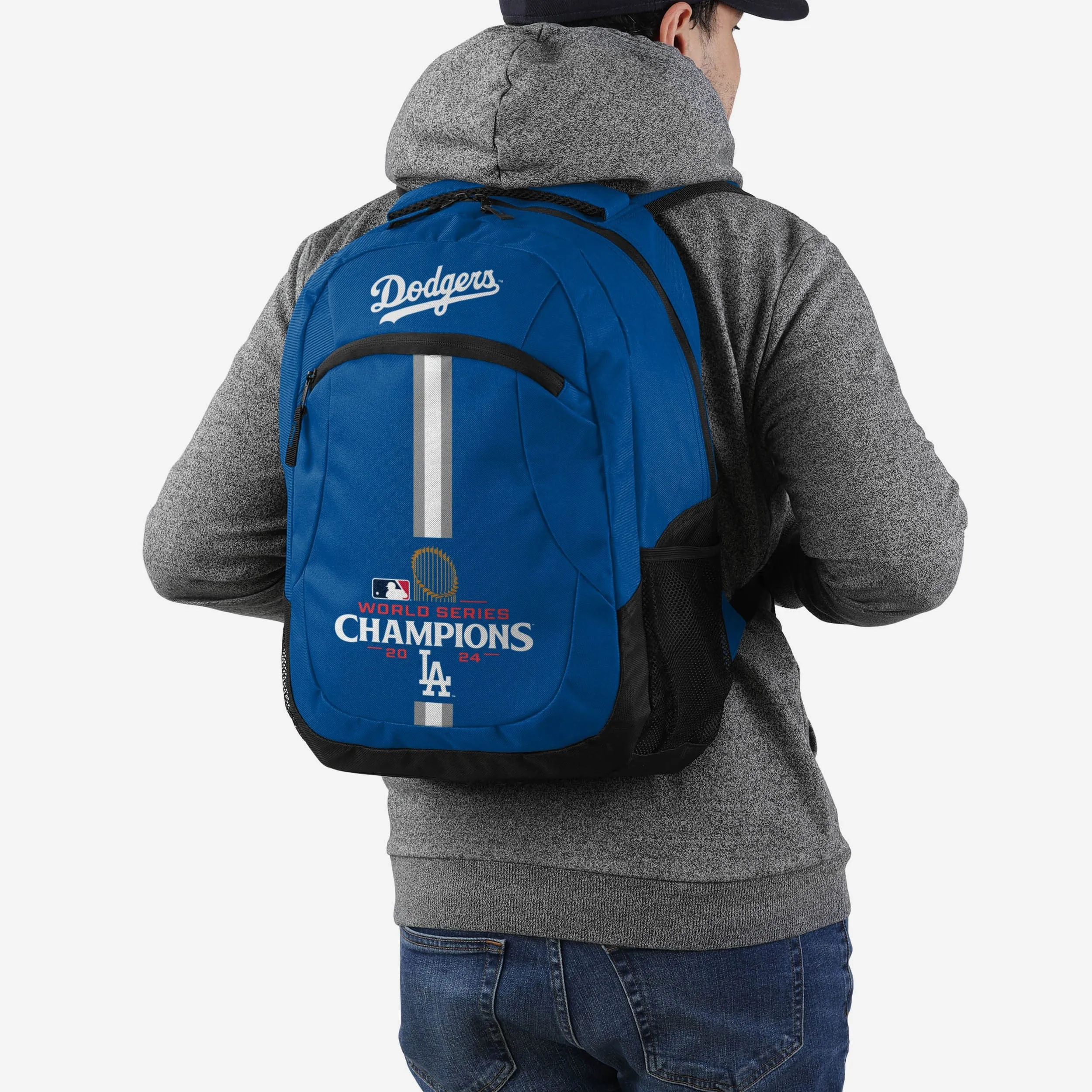 Los Angeles Dodgers 2024 World Series Champions Action Backpack
