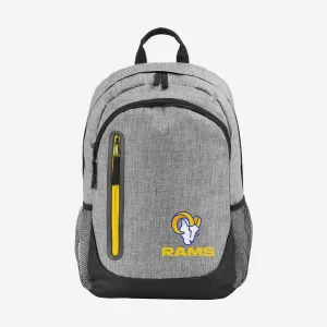 Los Angeles Rams Heather Grey Bold Color Backpack