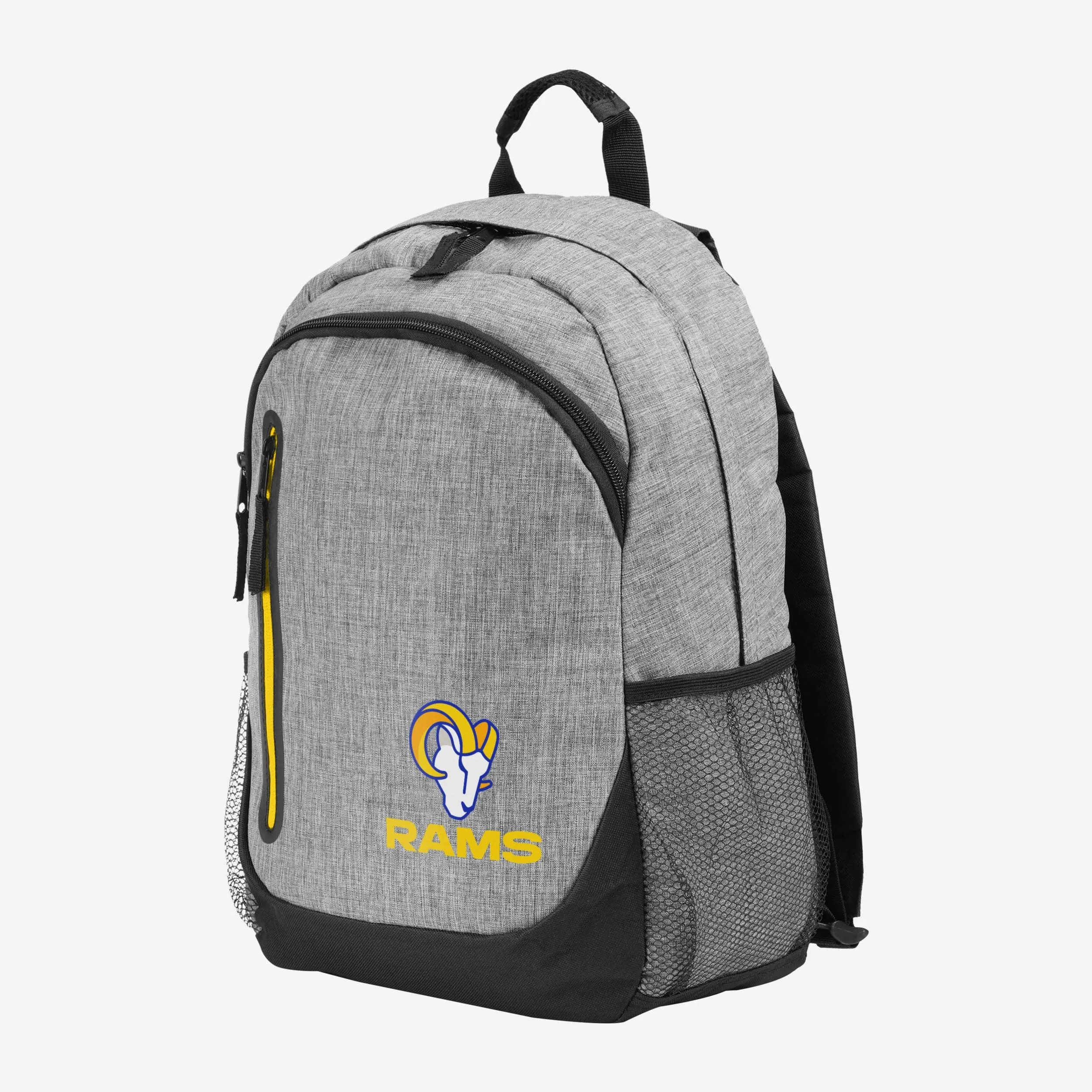 Los Angeles Rams Heather Grey Bold Color Backpack