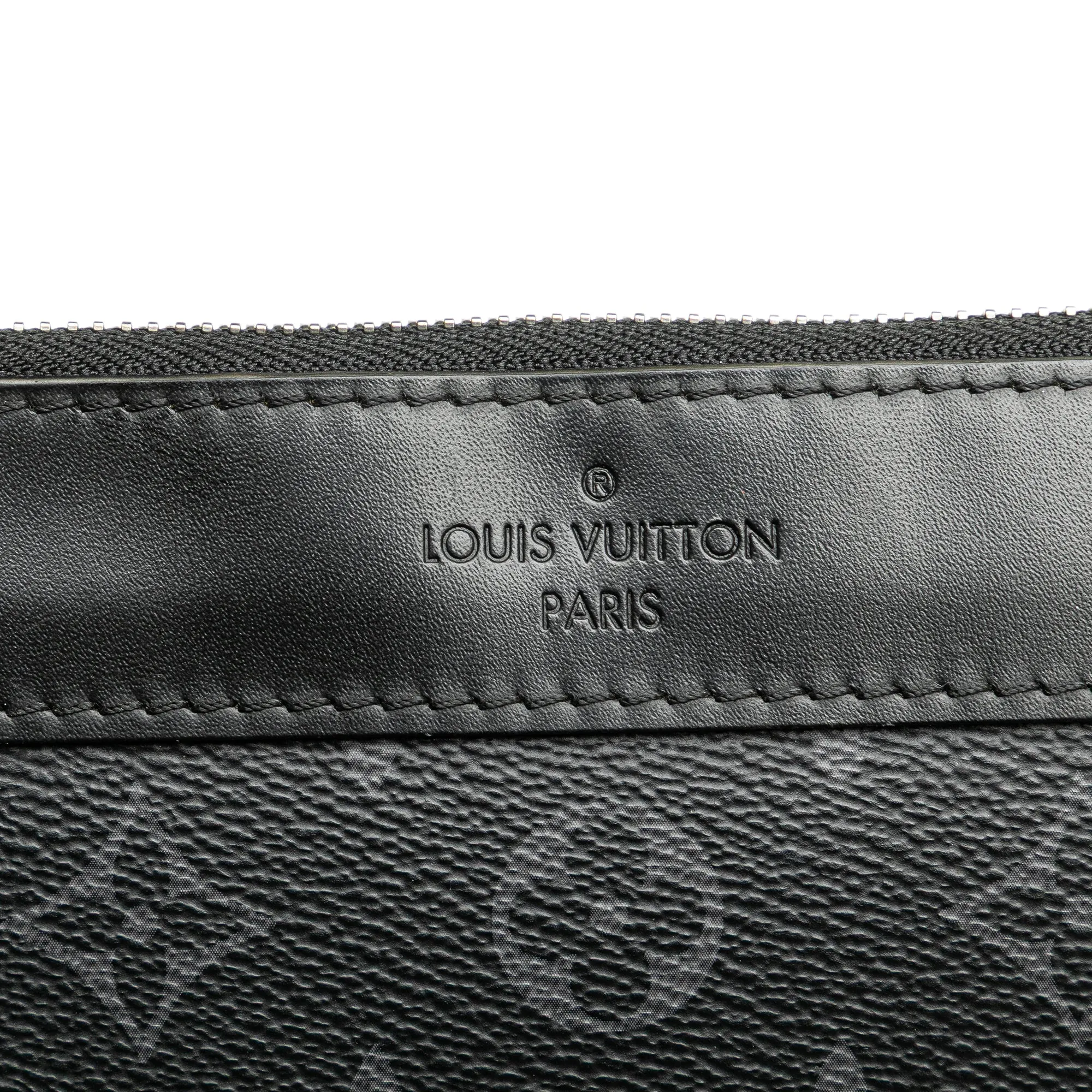 Louis Vuitton Monogram Eclipse Discovery Pochette GM