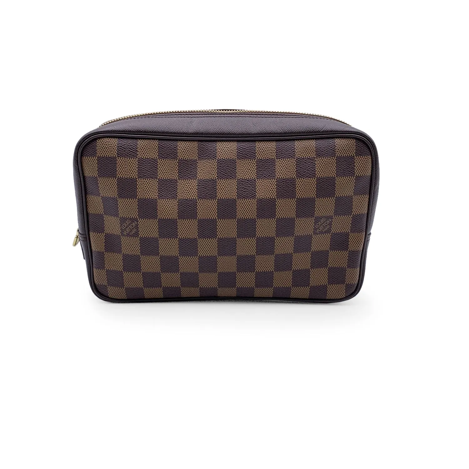 LOUIS VUITTON Vintage Damier Ebene Trousse Toilette Cosmetic Bag