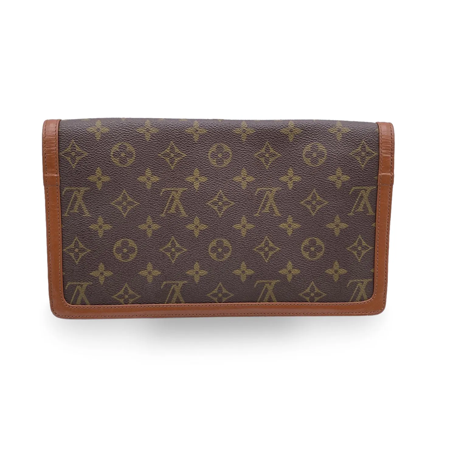 LOUIS VUITTON Vintage Monogram Canvas Pochette Dame Clutch Bag