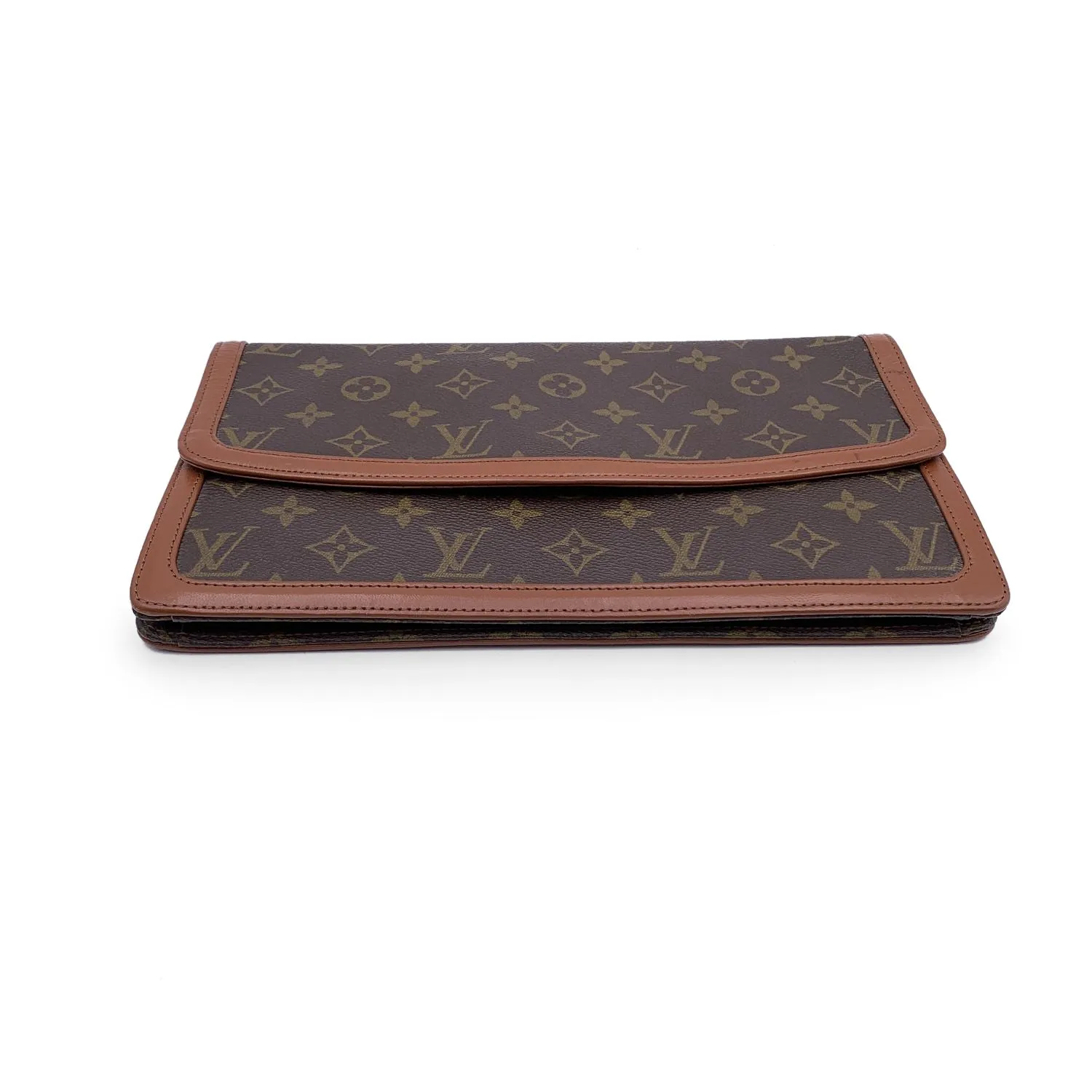 LOUIS VUITTON Vintage Monogram Canvas Pochette Dame Clutch Bag