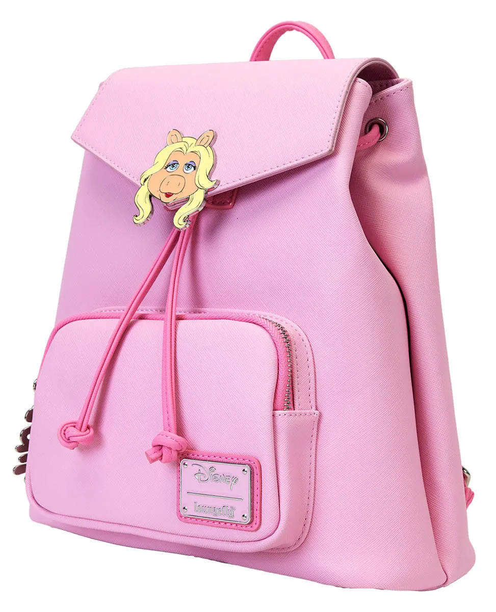 Loungefly Disney The Muppets Miss Piggy In Pink Backpack