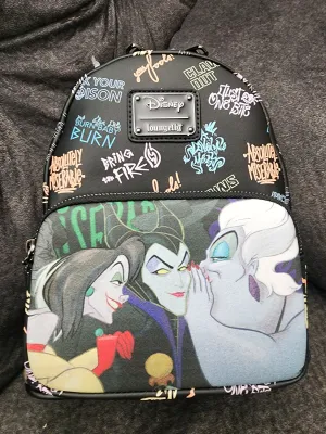 Loungefly Disney Villains Graffiti Backpack
