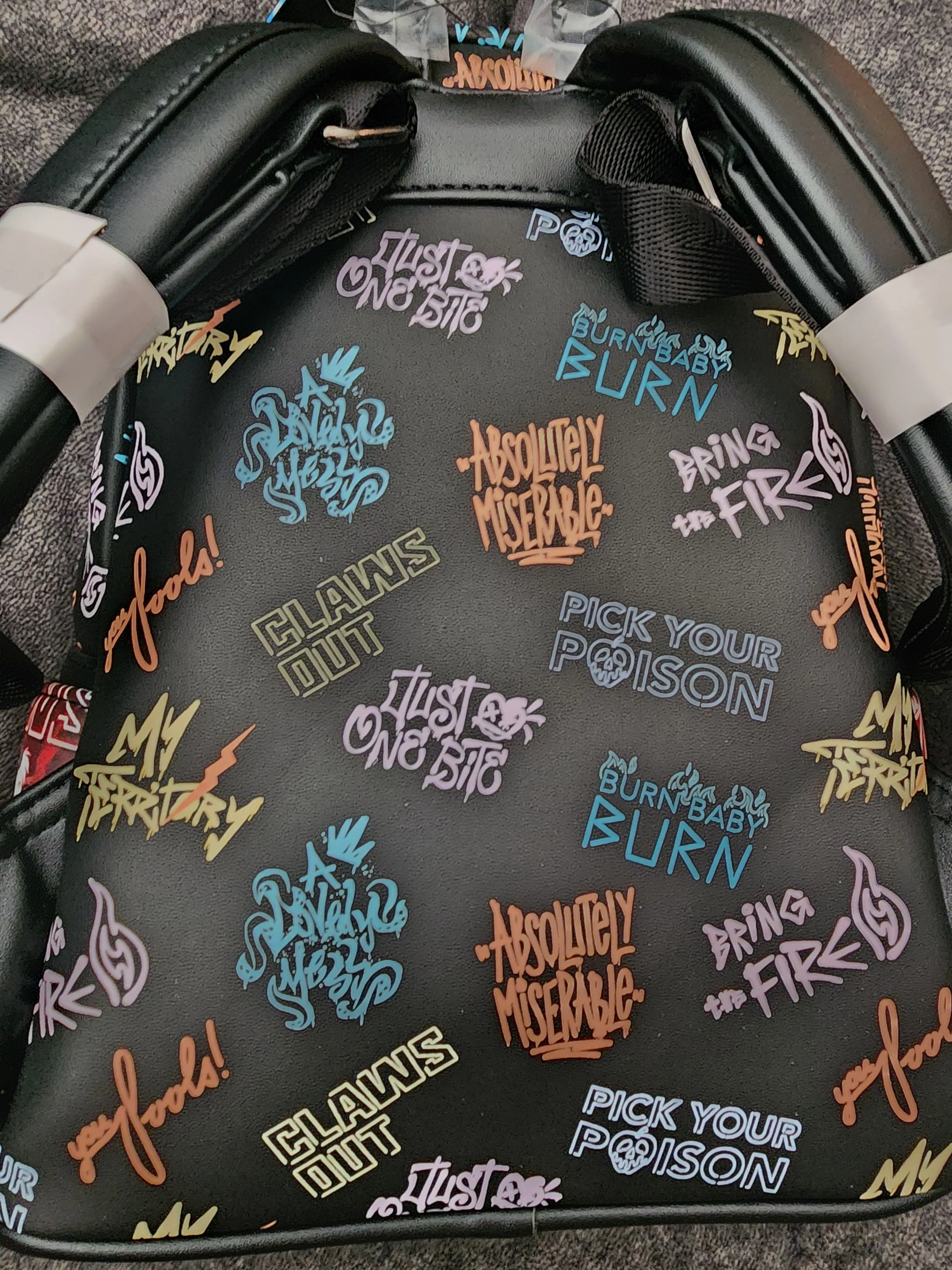 Loungefly Disney Villains Graffiti Backpack
